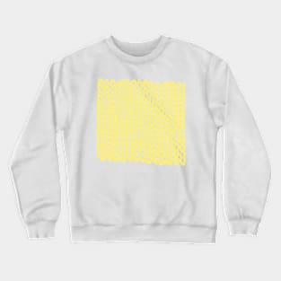 Hand Knit Illuminating Yellow Crewneck Sweatshirt